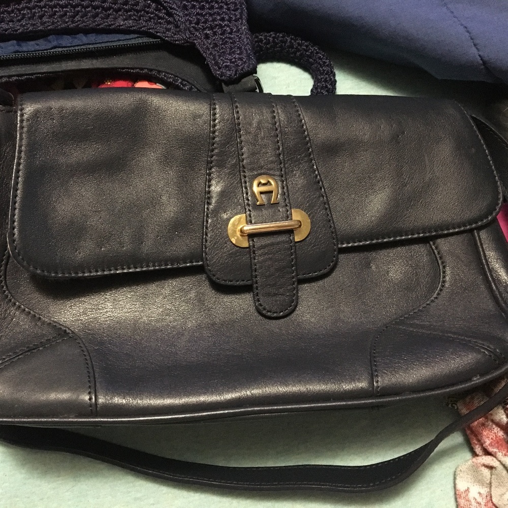 Etienne Aigner Leather Purse